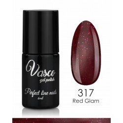 Vasco Gel Polish 317 Red Glam 6ml 