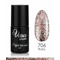 Vasco Gel Polish 706 Ruby 6ml 