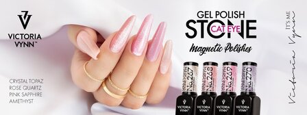 Victoria Vynn&trade; Gel Polish Soak Off 268 - Stone Cat Eye Rose Quartz