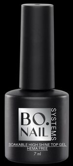 BO. Soakable Top gel high shine HEMA FREE 7 ml