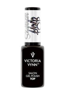 Victoria Vynn&trade; Gel Polish Soak Off Topcoat No Wipe shimmer Holo Top