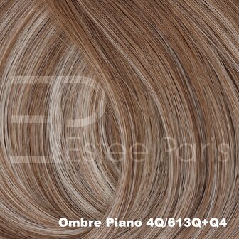 V Part Estee paris Ombre Piano 4Q/613Q+4Q - Lichtblond + Lichtbruin met lichtbruine roots