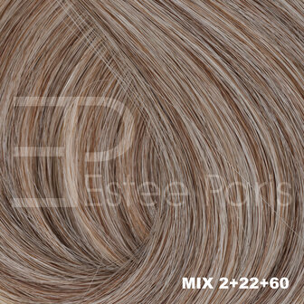 V Part Estee paris Mix 2-22-60C - Mix caramel blond