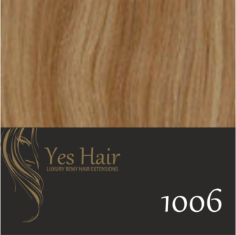 Yes Hair Extensions 52 cm NS kleur 1006 Midden Blond