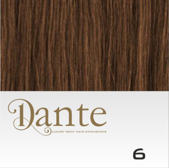 Dante Full Head Clips In LIGHT 42 cm Natural Straight kleur 6