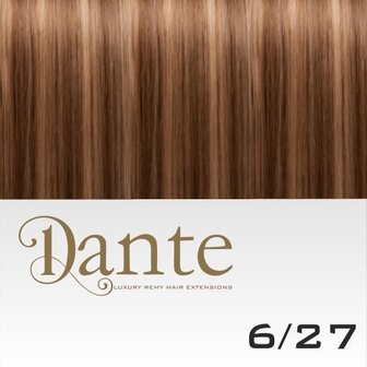 Dante Full Head Clips In LIGHT 50 cm Natural Straight kleur 6-27