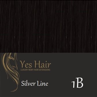 Yes Hair Simply Clips In 4 kleur 1B Zwart