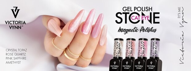 Victoria Vynn™ Gel Polish Soak Off 268 - Stone Cat Eye Rose Quartz