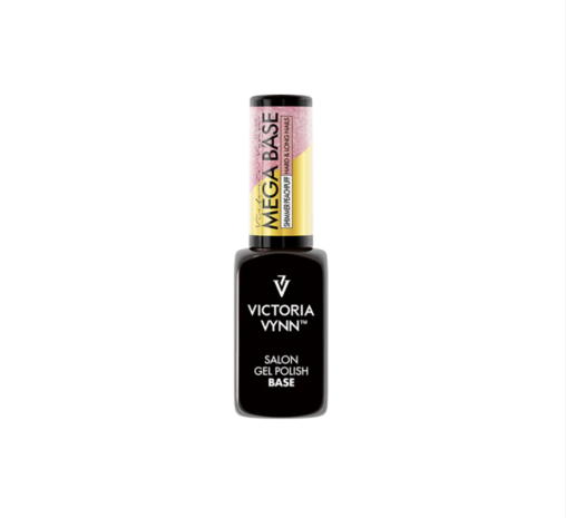 Victoria Vynn Rubber Base - Mega Base Shimmer Peachpuff 8ml | NEW IN