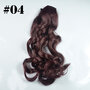 Clip In Hair One Stroke 55 cm wavy #4