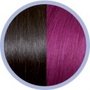 Seiseta Invisible Clip-on #4/62 Donker Kastanjebruin/Red Violet